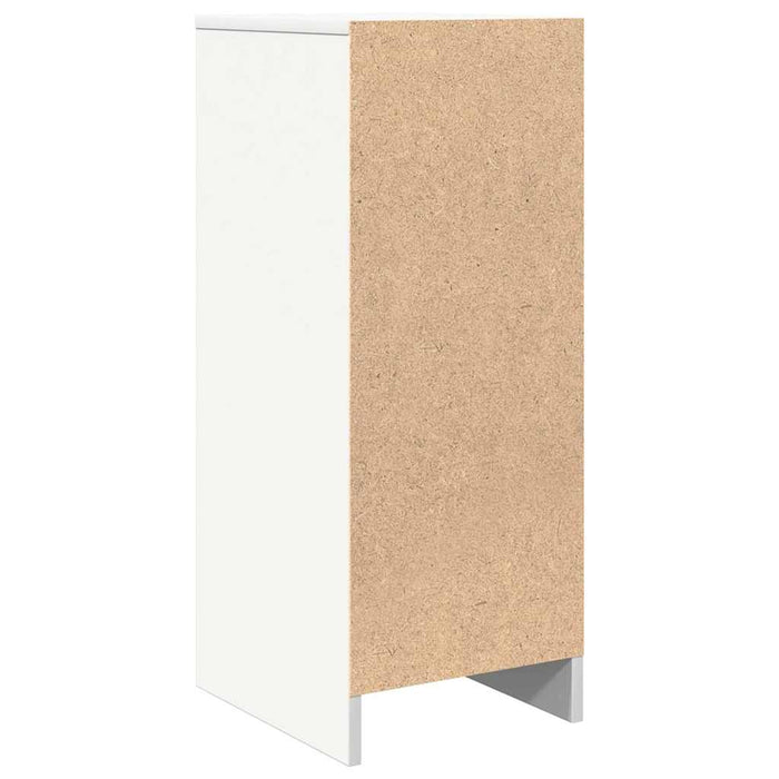 Bufetă albă 29,5x34x76 cm din lemn prelucrat - WALTI WALTI