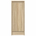 Bufetă Stejar Sonoma 29,5x34x76 cm Lemn prelucrat - WALTI WALTI