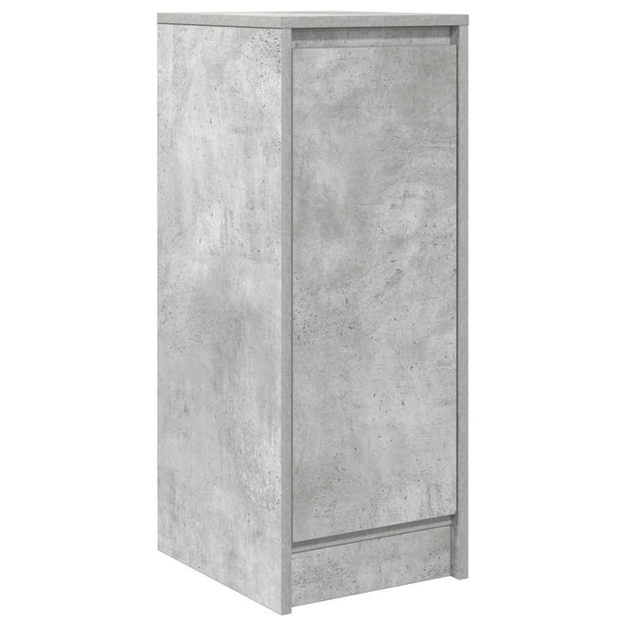 Bufetă Gri Beton 29,5x34x76 cm Lemn prelucrat - WALTI WALTI