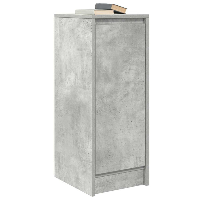 Bufetă Gri Beton 29,5x34x76 cm Lemn prelucrat - WALTI WALTI