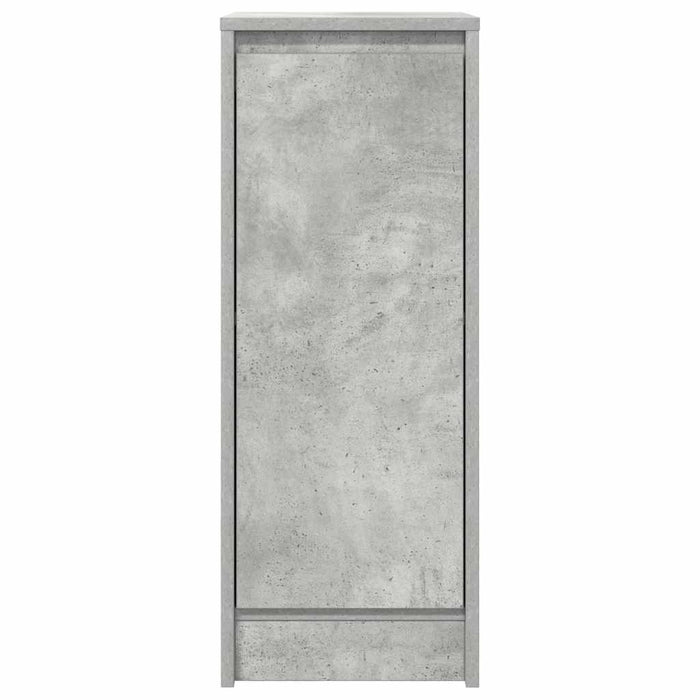 Bufetă Gri Beton 29,5x34x76 cm Lemn prelucrat - WALTI WALTI