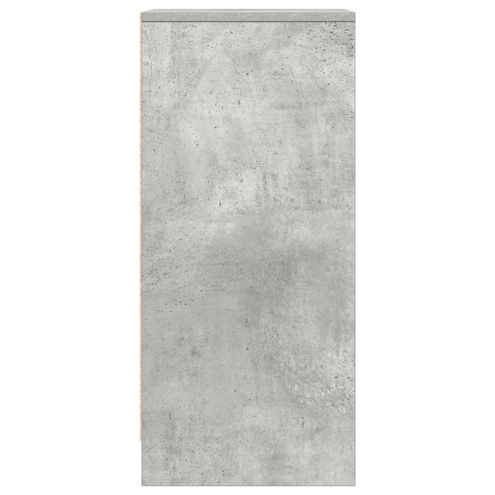 Bufetă Gri Beton 29,5x34x76 cm Lemn prelucrat - WALTI WALTI