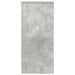 Bufetă Gri Beton 29,5x34x76 cm Lemn prelucrat - WALTI WALTI