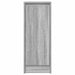 Bufetă gri Sonoma 29,5x34x76 cm Lemn prelucrat - WALTI WALTI