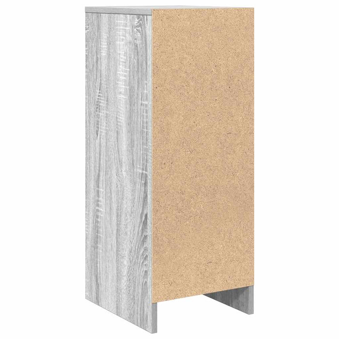 Bufetă gri Sonoma 29,5x34x76 cm Lemn prelucrat - WALTI WALTI