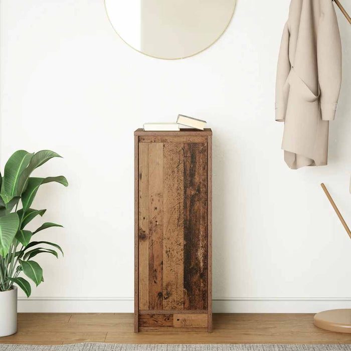 Bufetă Lemn vechi 29,5x34x76 cm Lemn prelucrat - WALTI WALTI