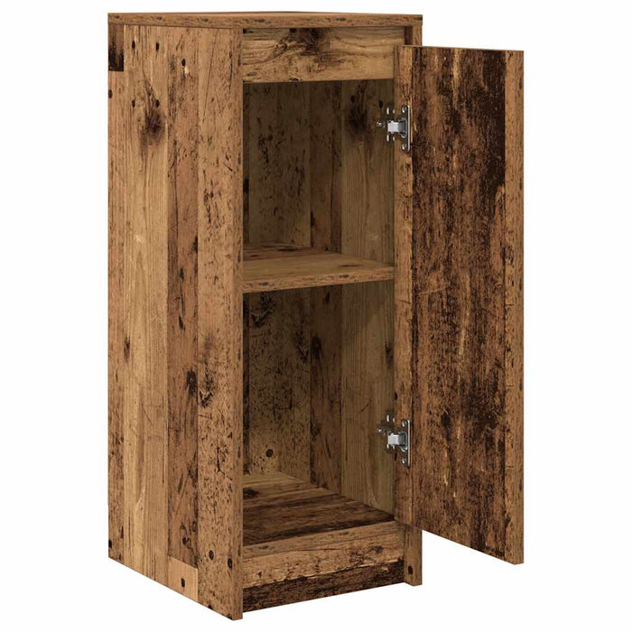 Bufetă Lemn vechi 29,5x34x76 cm Lemn prelucrat - WALTI WALTI