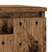 Bufetă Lemn vechi 29,5x34x76 cm Lemn prelucrat - WALTI WALTI