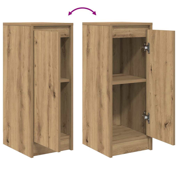 Bufetă Stejar Artisan 29,5x34x76 cm Lemn prelucrat - WALTI WALTI