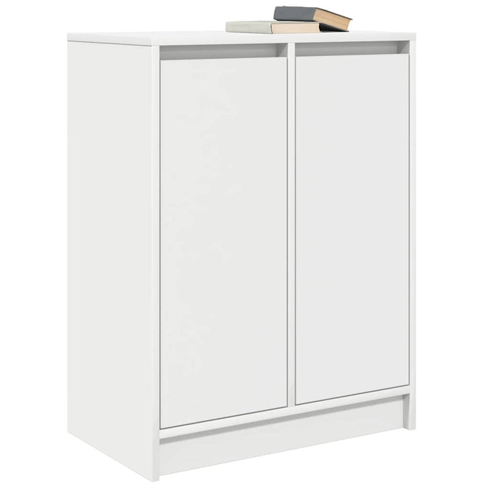 Bufetă albă 57x34x76 cm din lemn prelucrat - WALTI WALTI