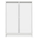 Bufetă albă 57x34x76 cm din lemn prelucrat - WALTI WALTI