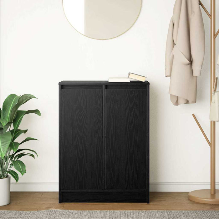Bufetă Stejar negru 57x34x76 cm Lemn prelucrat - WALTI WALTI