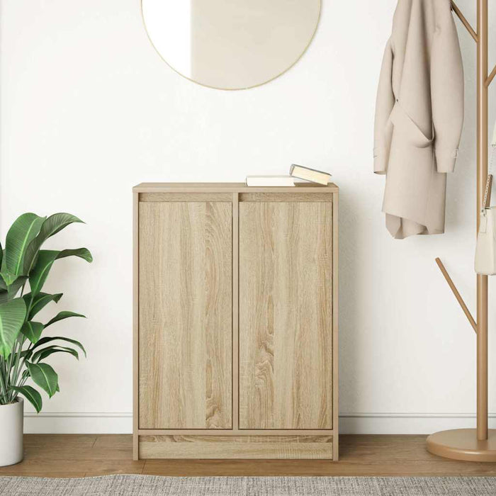 Bufetă Stejar Sonoma 57x34x76 cm Lemn prelucrat - WALTI WALTI