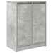 Bufetă Gri Beton 57x34x76 cm Lemn prelucrat - WALTI WALTI