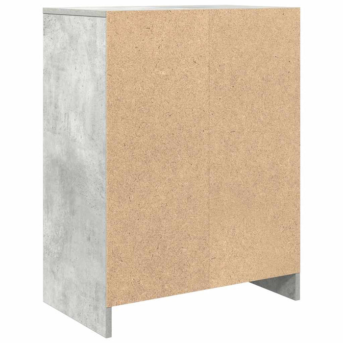 Bufetă Gri Beton 57x34x76 cm Lemn prelucrat - WALTI WALTI