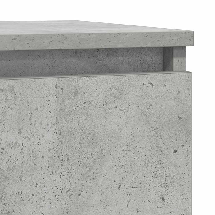 Bufetă Gri Beton 57x34x76 cm Lemn prelucrat - WALTI WALTI