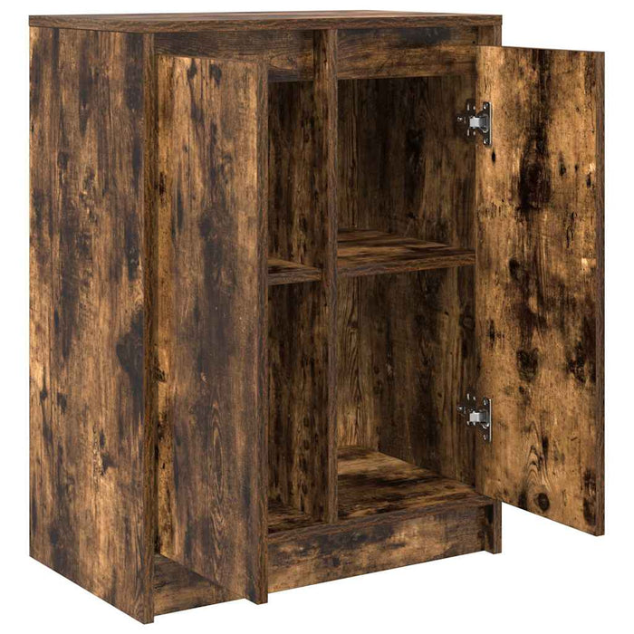 Bufetă Stejar afumat 57x34x76 cm Lemn prelucrat - WALTI WALTI