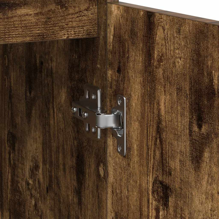 Bufetă Stejar afumat 57x34x76 cm Lemn prelucrat - WALTI WALTI