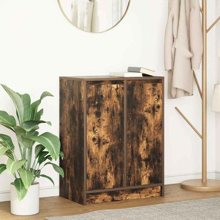 Bufetă Stejar afumat 57x34x76 cm Lemn prelucrat - WALTI WALTI