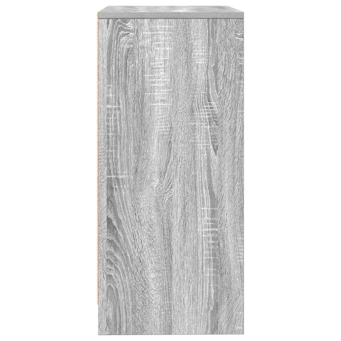 Bufetă gri Sonoma 57x34x76 cm Lemn prelucrat - WALTI WALTI