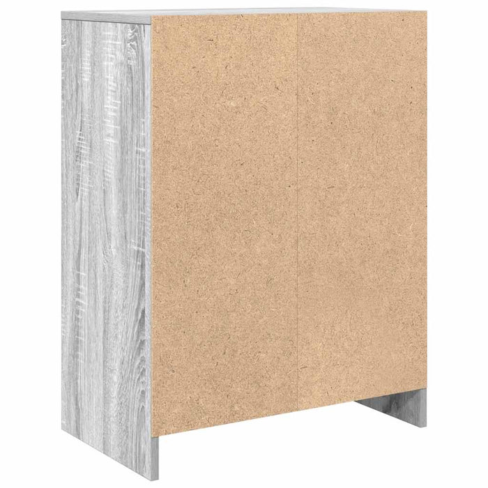 Bufetă gri Sonoma 57x34x76 cm Lemn prelucrat - WALTI WALTI