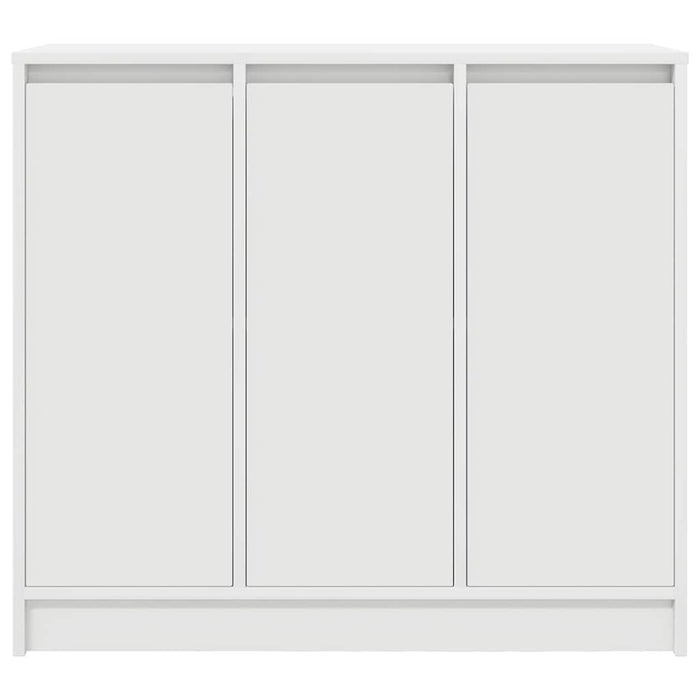 Bufetă albă 85x34x76 cm din lemn prelucrat - WALTI WALTI