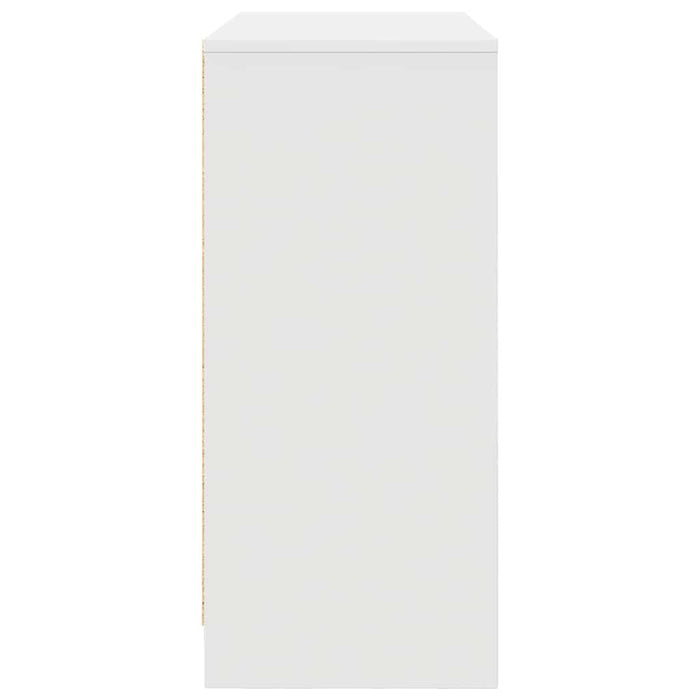 Bufetă albă 85x34x76 cm din lemn prelucrat - WALTI WALTI