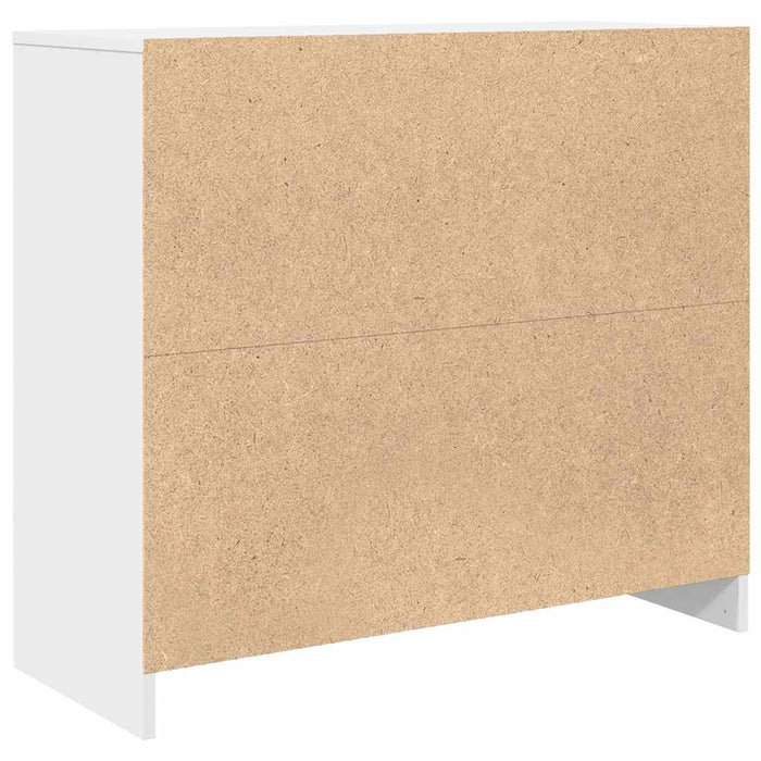 Bufetă albă 85x34x76 cm din lemn prelucrat - WALTI WALTI