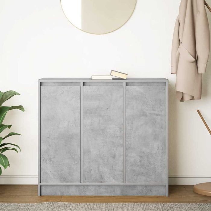 Bufetă Gri Beton 85x34x76 cm Lemn prelucrat - WALTI WALTI