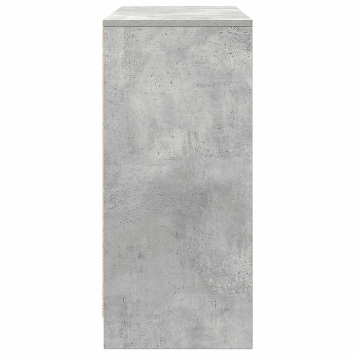 Bufetă Gri Beton 85x34x76 cm Lemn prelucrat - WALTI WALTI