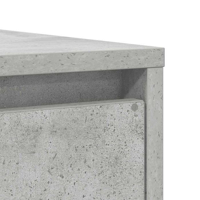 Bufetă Gri Beton 85x34x76 cm Lemn prelucrat - WALTI WALTI