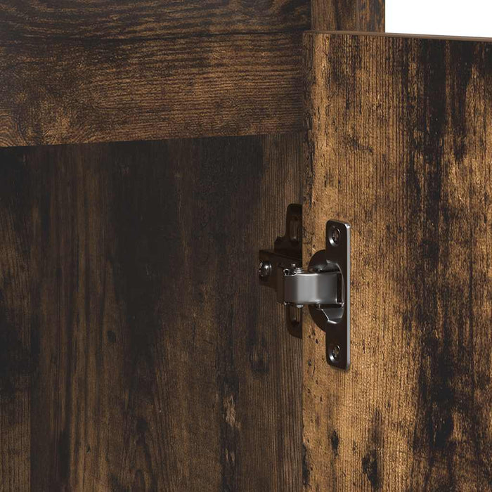 Bufetă Stejar afumat 85x34x76 cm Lemn prelucrat - WALTI WALTI