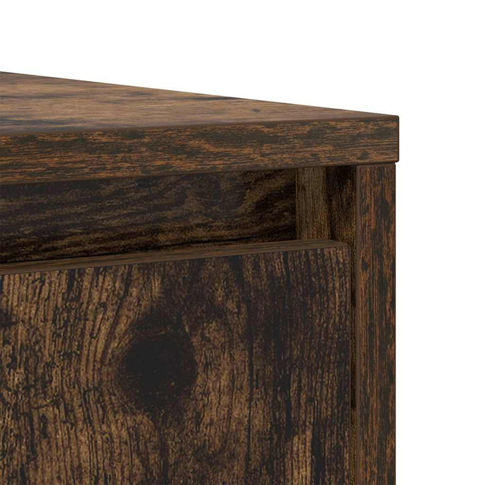 Bufetă Stejar afumat 85x34x76 cm Lemn prelucrat - WALTI WALTI