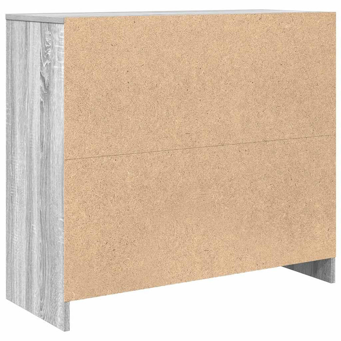 Bufetă gri Sonoma 85x34x76 cm Lemn prelucrat - WALTI WALTI