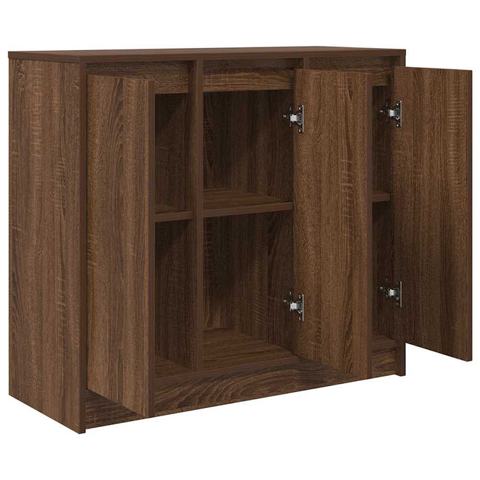 Bufetă Stejar maro 85x34x76 cm Lemn prelucrat WALTI