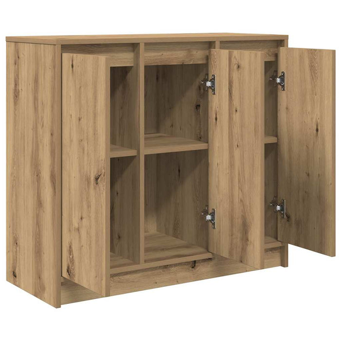 Bufetă Stejar Artisan 85x34x76 cm Lemn prelucrat - WALTI WALTI