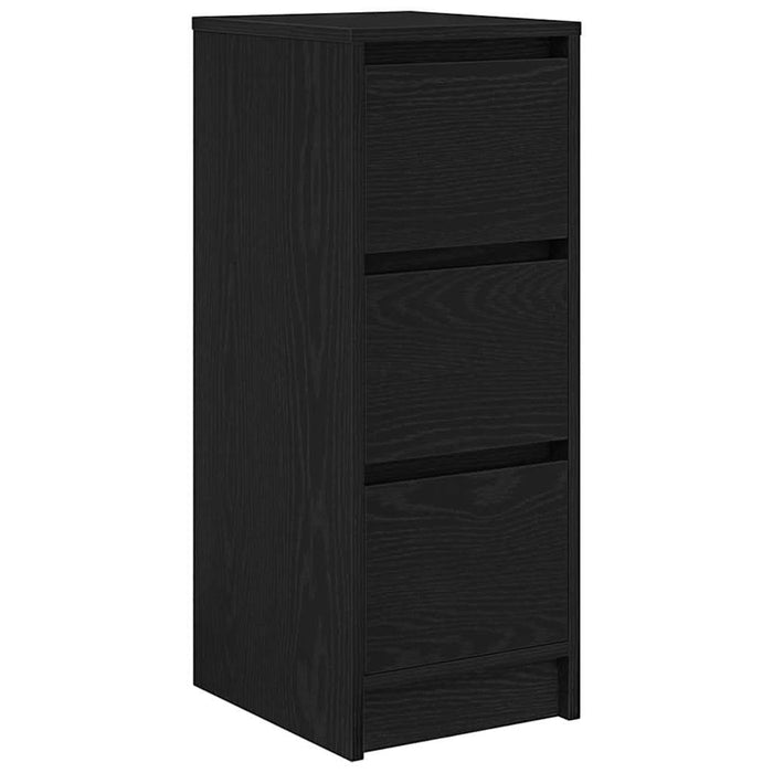 Bufetă Stejar negru 29,5x34x76 cm Lemn prelucrat - WALTI WALTI