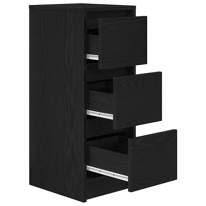 Bufetă Stejar negru 29,5x34x76 cm Lemn prelucrat - WALTI WALTI
