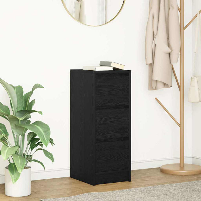 Bufetă Stejar negru 29,5x34x76 cm Lemn prelucrat - WALTI WALTI
