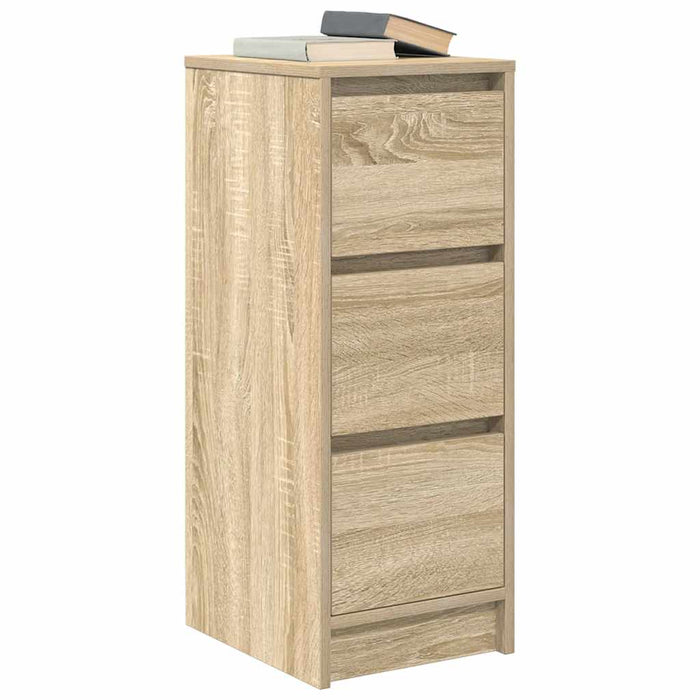 Bufetă Stejar Sonoma 29,5x34x76 cm Lemn prelucrat - WALTI WALTI