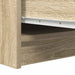 Bufetă Stejar Sonoma 29,5x34x76 cm Lemn prelucrat - WALTI WALTI