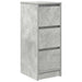 Bufetă Gri Beton 29,5x34x76 cm Lemn prelucrat - WALTI WALTI