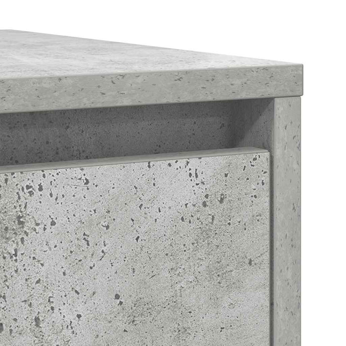Bufetă Gri Beton 29,5x34x76 cm Lemn prelucrat - WALTI WALTI