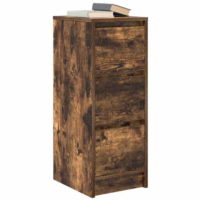 Bufetă Stejar afumat 29,5x34x76 cm Lemn prelucrat - WALTI WALTI