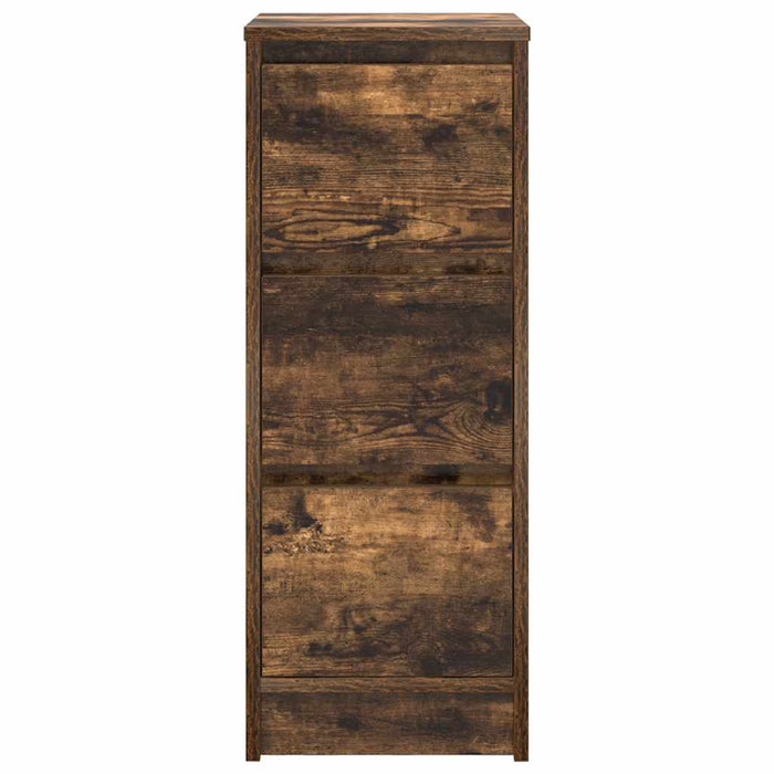Bufetă Stejar afumat 29,5x34x76 cm Lemn prelucrat - WALTI WALTI