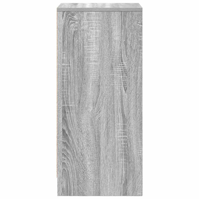 Bufetă gri Sonoma 29,5x34x76 cm Lemn prelucrat - WALTI WALTI