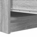 Bufetă gri Sonoma 29,5x34x76 cm Lemn prelucrat - WALTI WALTI