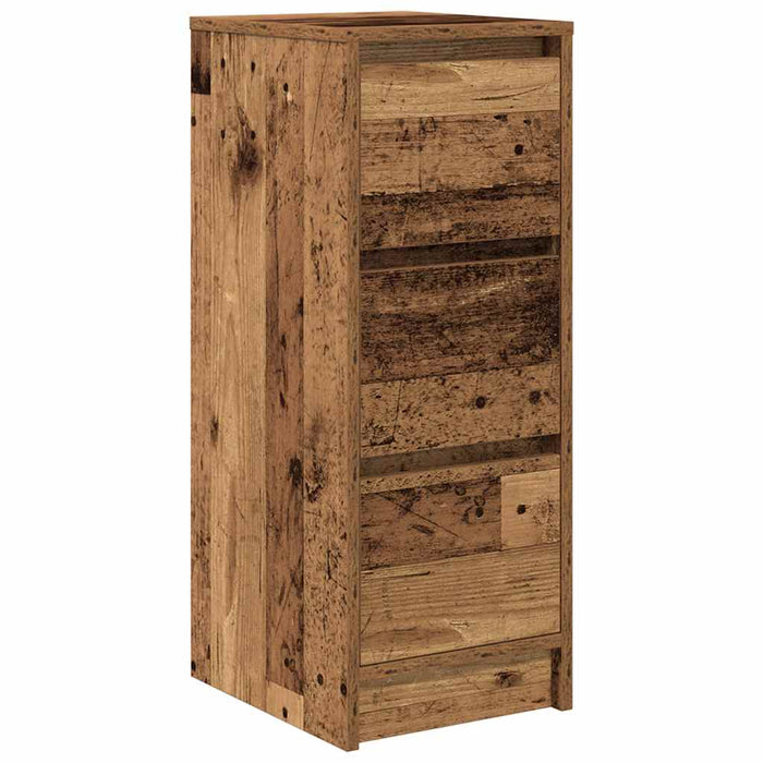 Bufetă Lemn vechi 29,5x34x76 cm Lemn prelucrat - WALTI WALTI