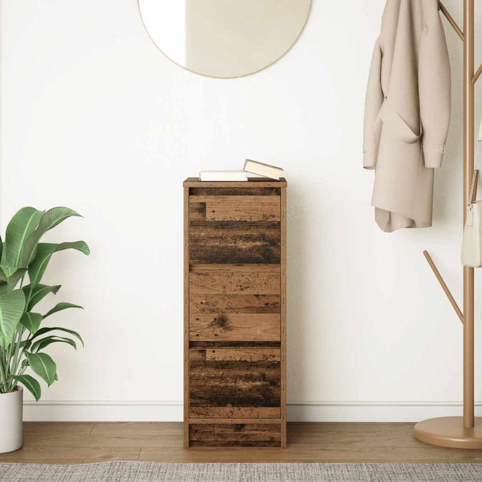 Bufetă Lemn vechi 29,5x34x76 cm Lemn prelucrat - WALTI WALTI