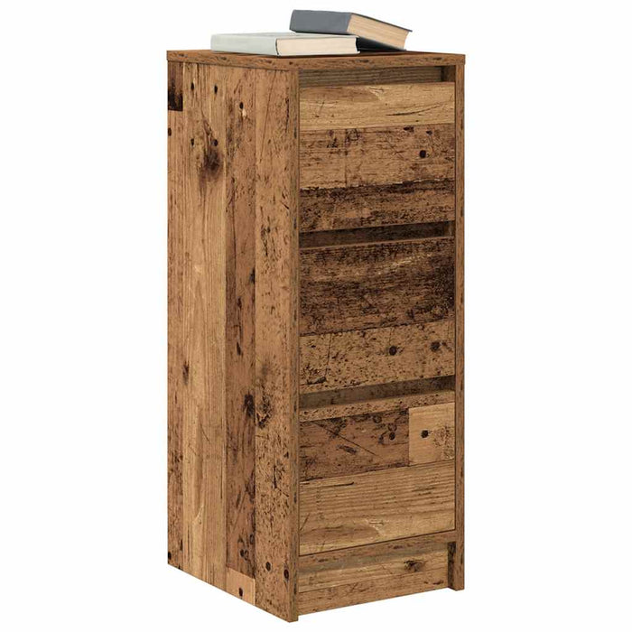 Bufetă Lemn vechi 29,5x34x76 cm Lemn prelucrat - WALTI WALTI